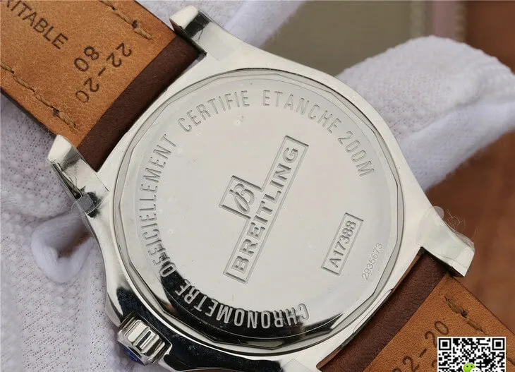 Breitling Colt Automatic A1738811 G791 437X A20BA.1 GF Factory 1:1 Best Edition Replica Watch Brown Strap